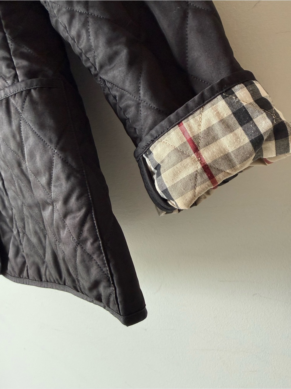 Women's Burberry London Quilted Jacket. - Picture 3 of 6